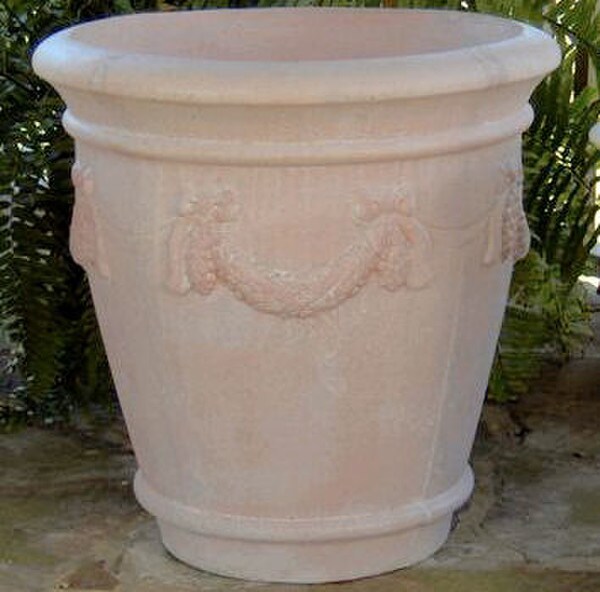 Garland Cement Garden Large Stone Garden Vase